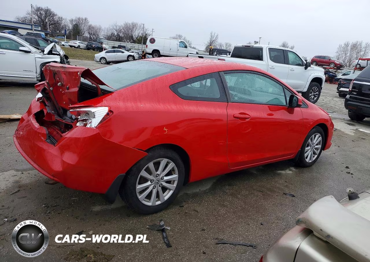 2012 Honda Civic Exl VIN:2HGFG3B10CH546652 - 3