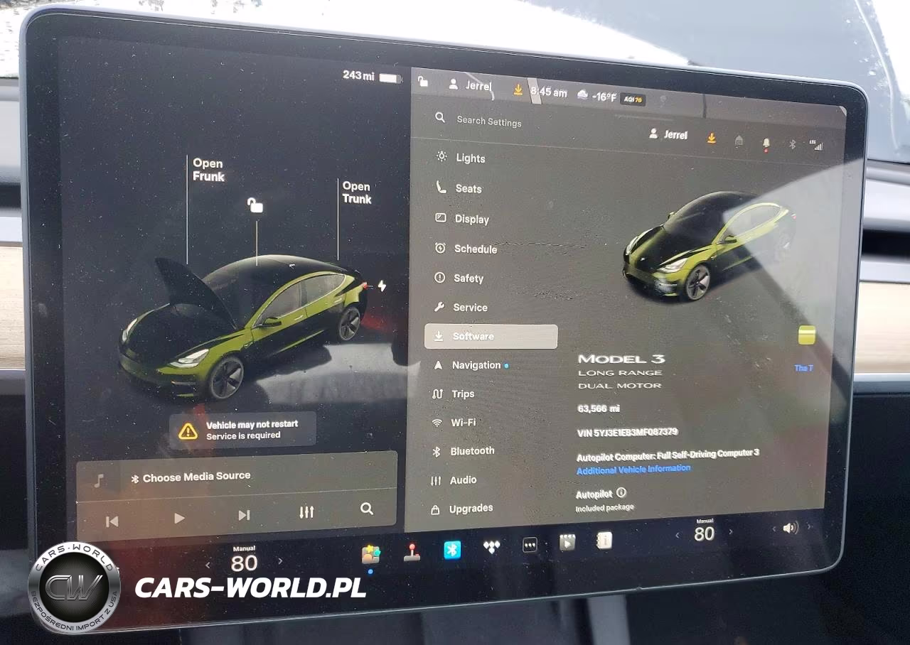 2021 Tesla Model 3 VIN:5YJ3E1EB3MF087379 - 9