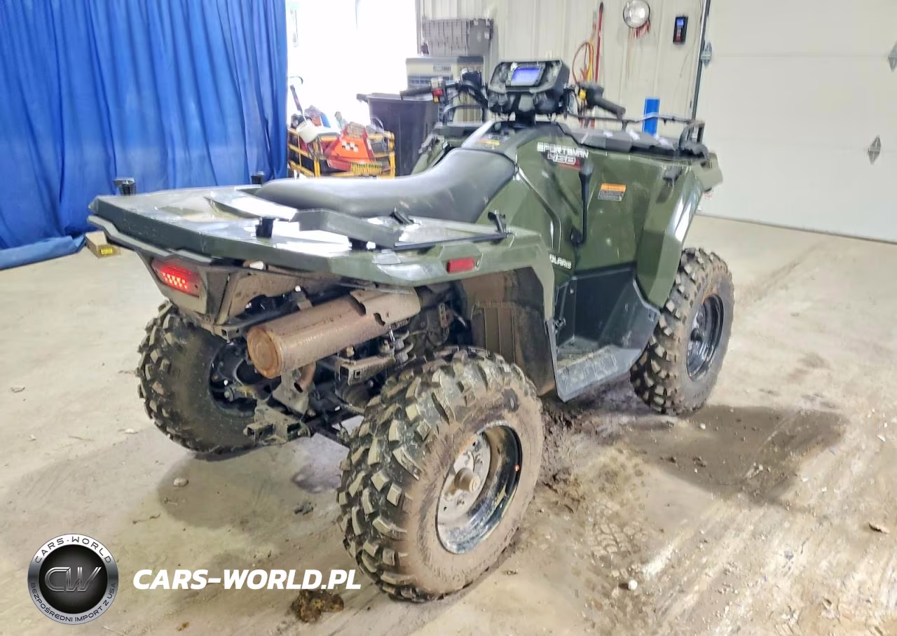 2025 Polaris Sportsman 450 Atv VIN:4XASEA500SA012453 - 4