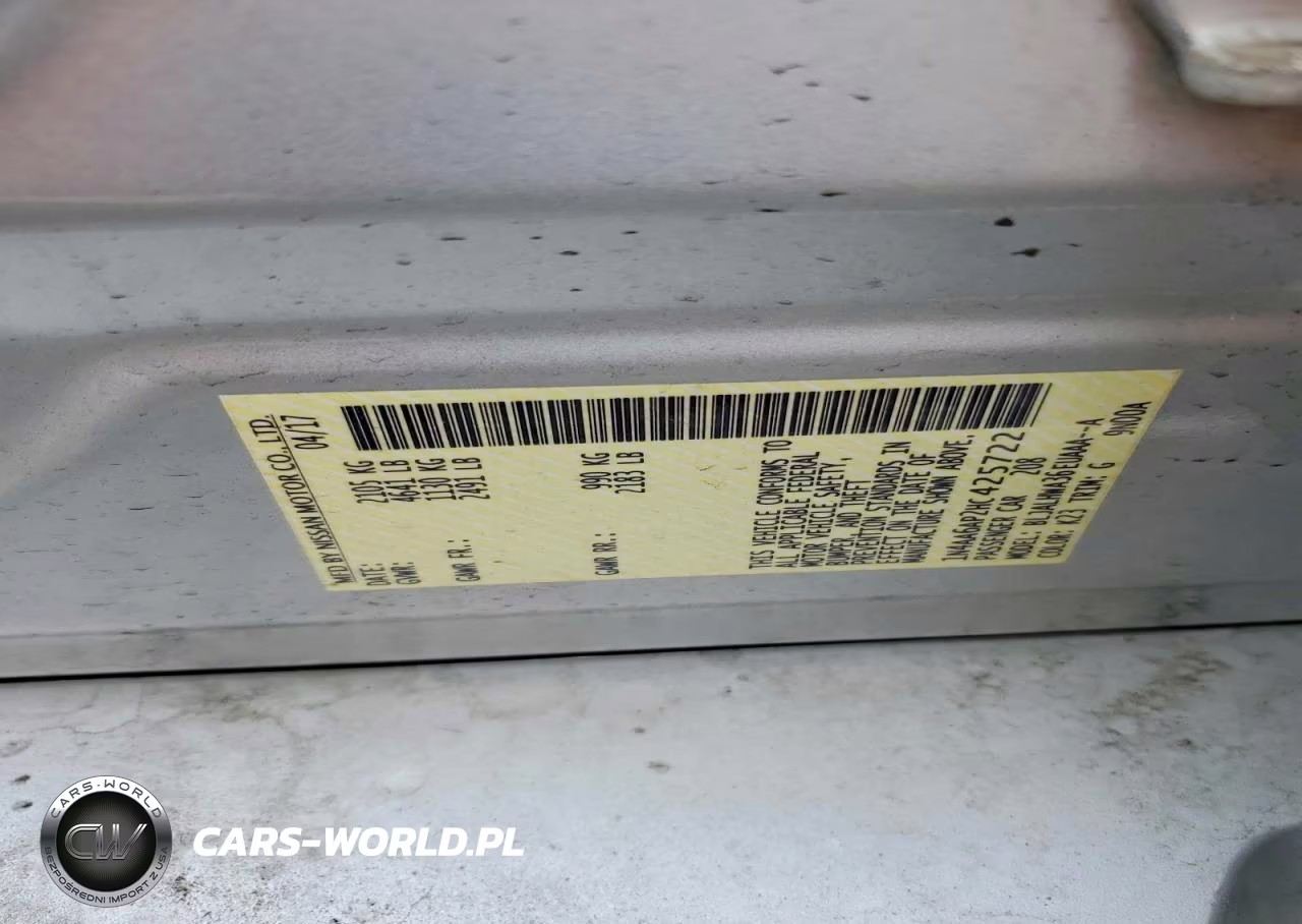 2017 Nissan Maxima Platinum VIN:1N4AA6AP2HC425722 - 13