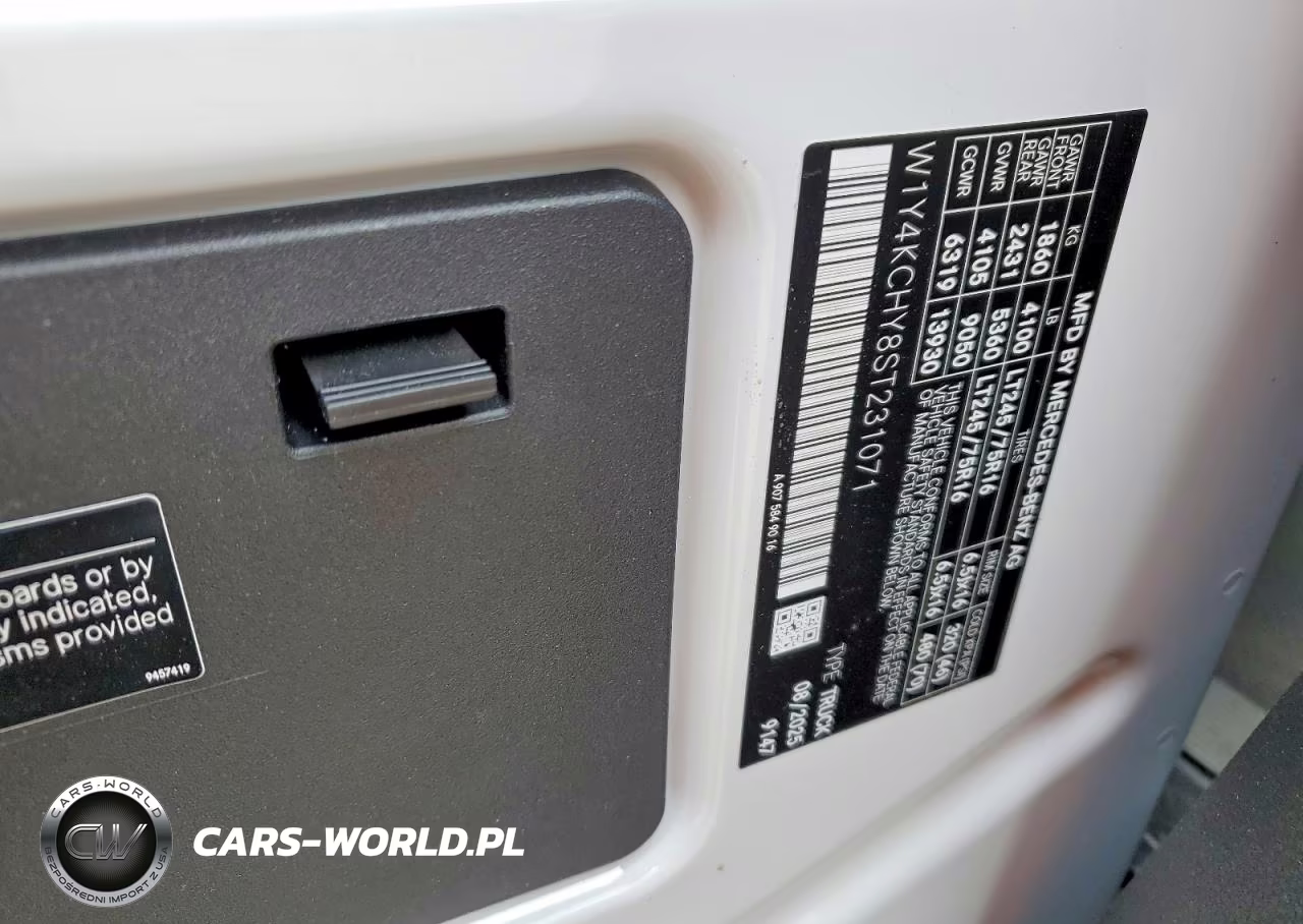 2025 Mercedes Benz Sprinter 2500 Delivery Van VIN:W1Y4KCHY8ST231071 - 13