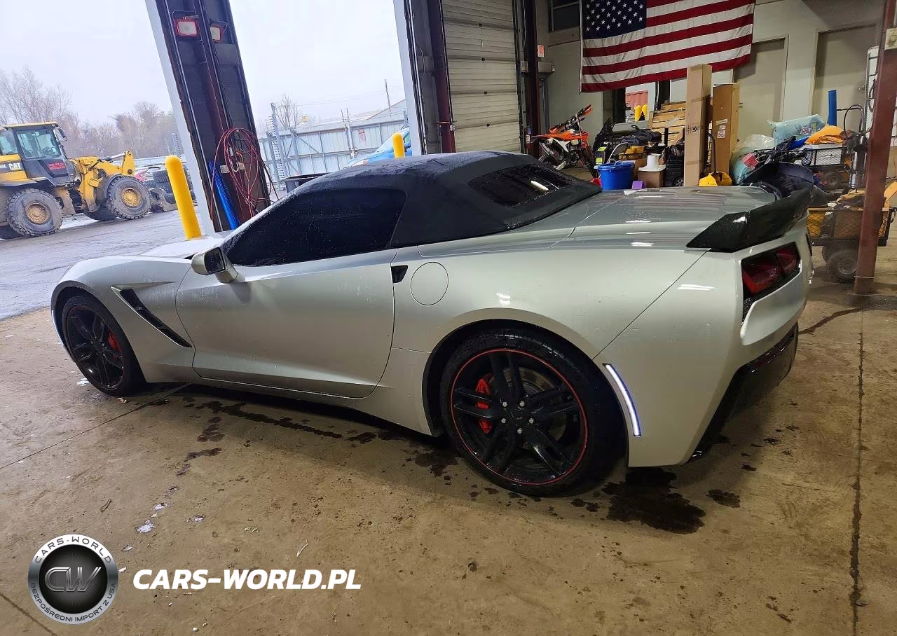 2017 Chevrolet Corvette Stingray 3Lt VIN:1G1YF3D75H5118384 - 2