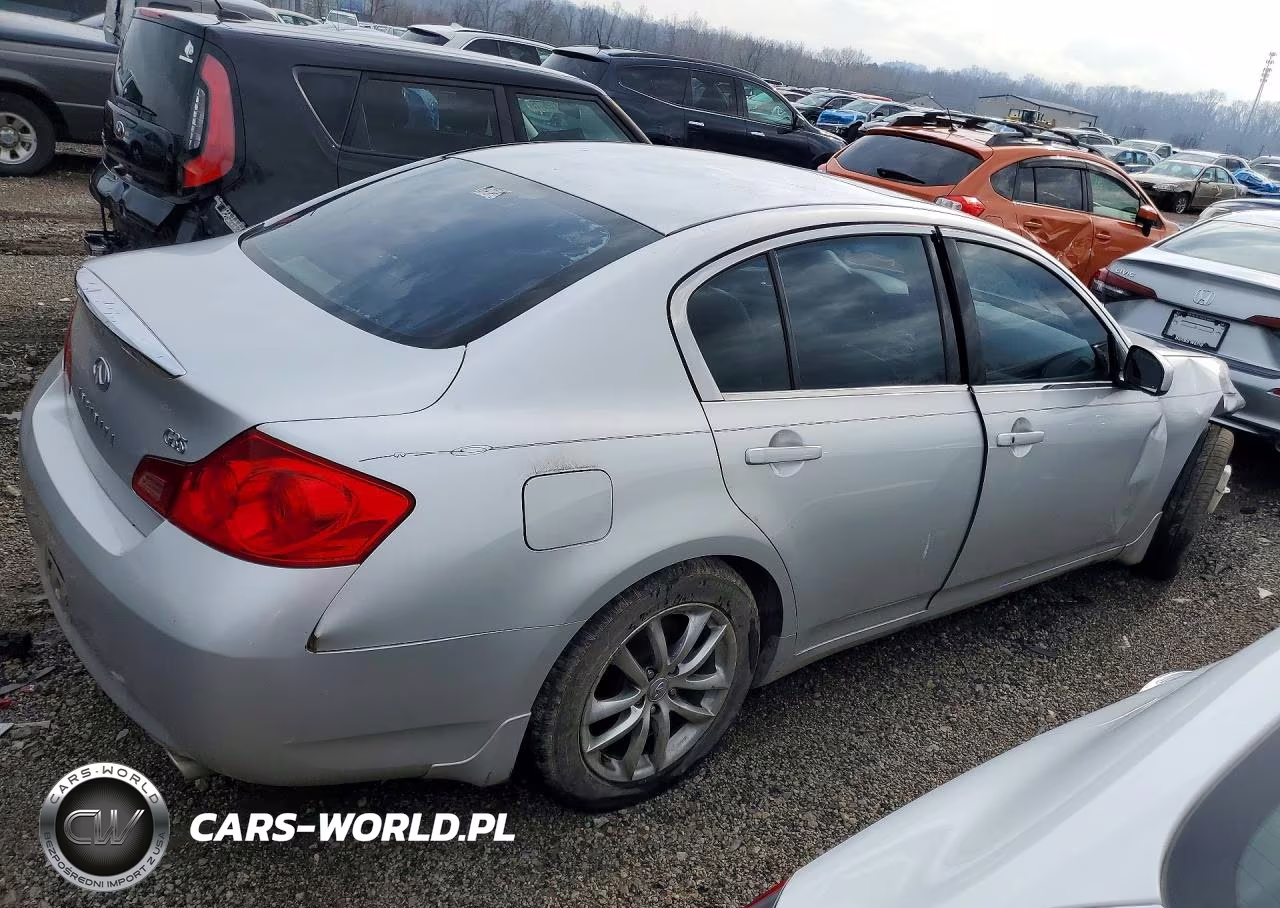 2007 Infiniti G35 Base VIN:JNKBV61E47M725786 - 3