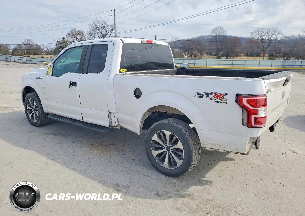2019 Ford F150 Super Cab VIN:1FTEX1EPXKKE44099 - 2