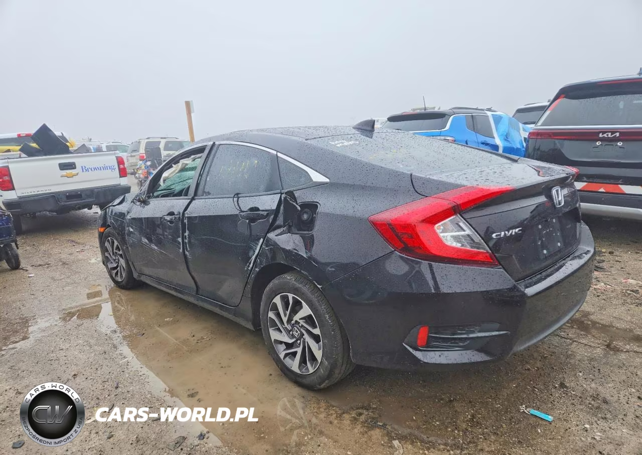 2017 Honda Civic Ex VIN:19XFC2F74HE035919 - 2