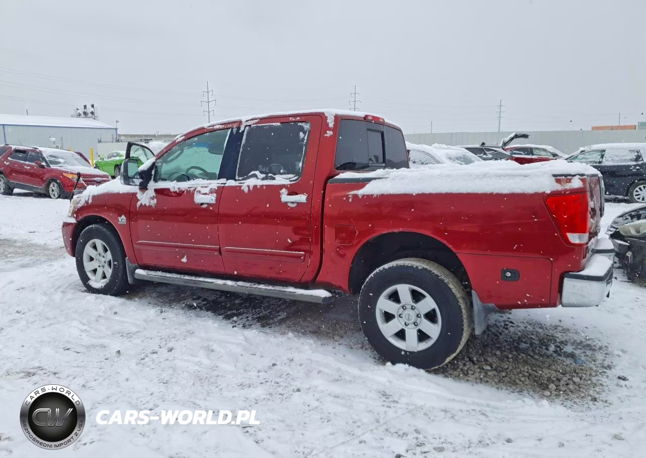 2004 Nissan Titan Xe VIN:1N6AA07B14N582060 - 2
