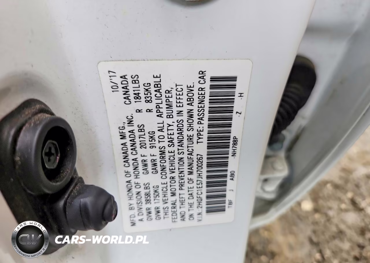 2018 Honda Civic Si VIN:2HGFC1E57JH700267 - 12