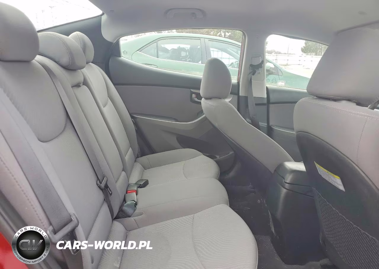 2014 Hyundai Elantra Se VIN:5NPDH4AE9EH473238 - 10