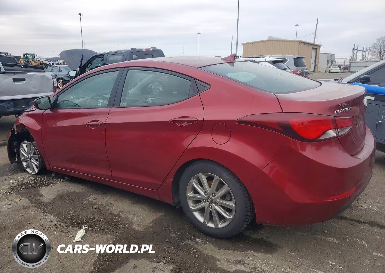 2014 Hyundai Elantra Se VIN:5NPDH4AE9EH473238 - 2