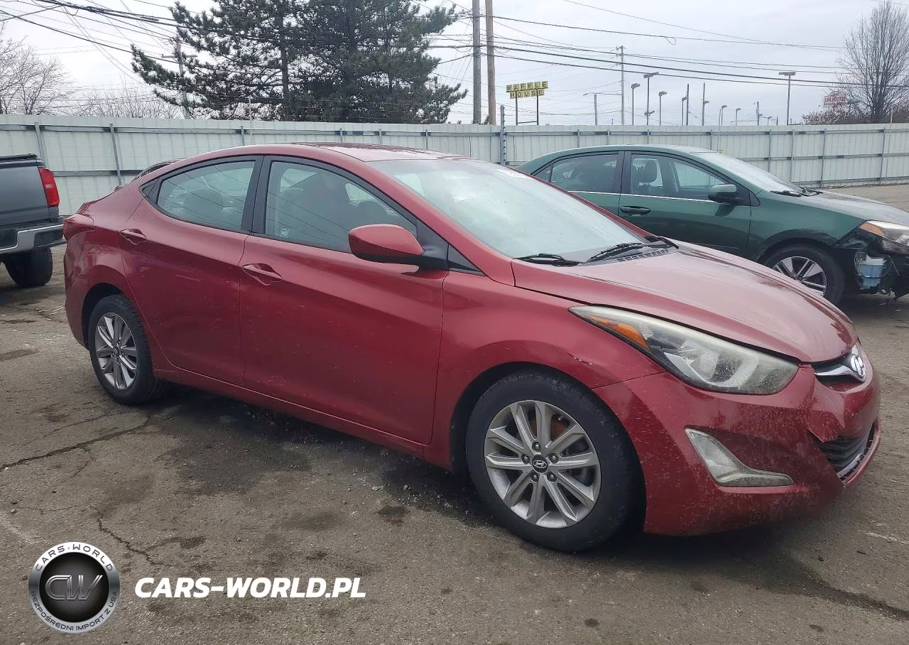 2014 Hyundai Elantra Se VIN:5NPDH4AE9EH473238 - 4