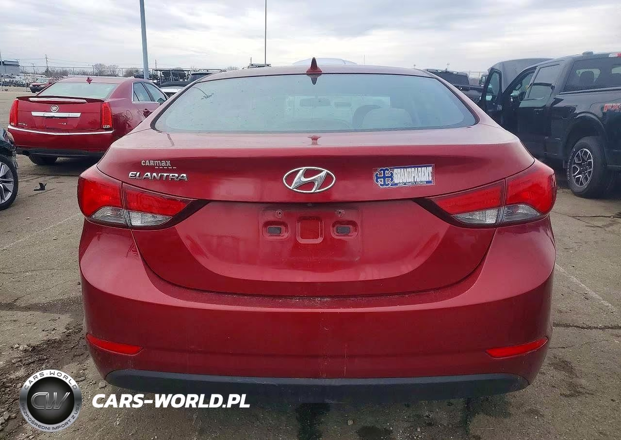 2014 Hyundai Elantra Se VIN:5NPDH4AE9EH473238 - 6