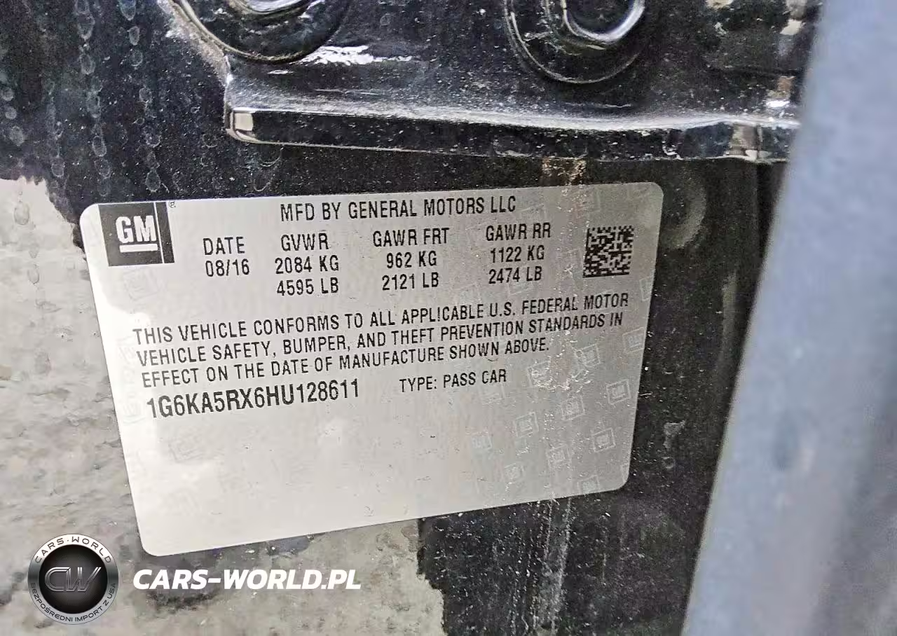 2017 Cadillac Ct6 VIN:1G6KA5RX6HU128611 - 12