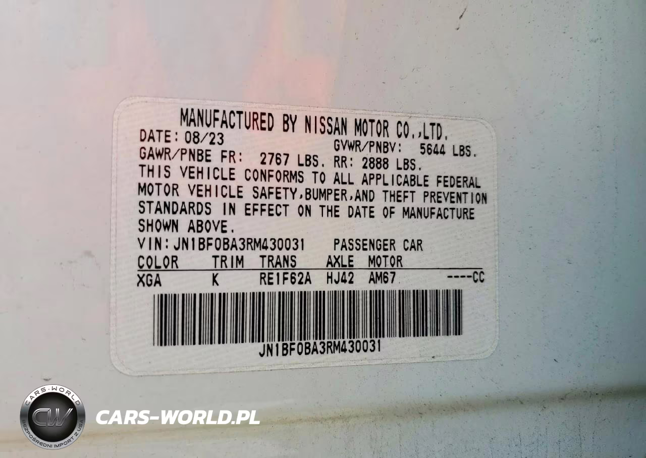 2024 Nissan Ariya Empower+ VIN:JN1BF0BA3RM430031 - 14