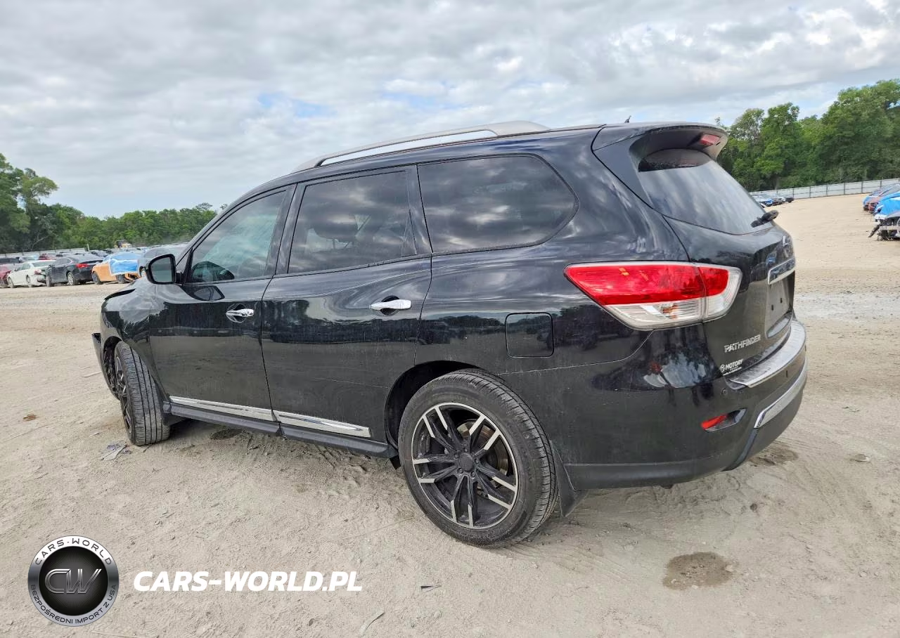 2015 Nissan Pathfinder Sl VIN:5N1AR2MN2FC713996 - 2