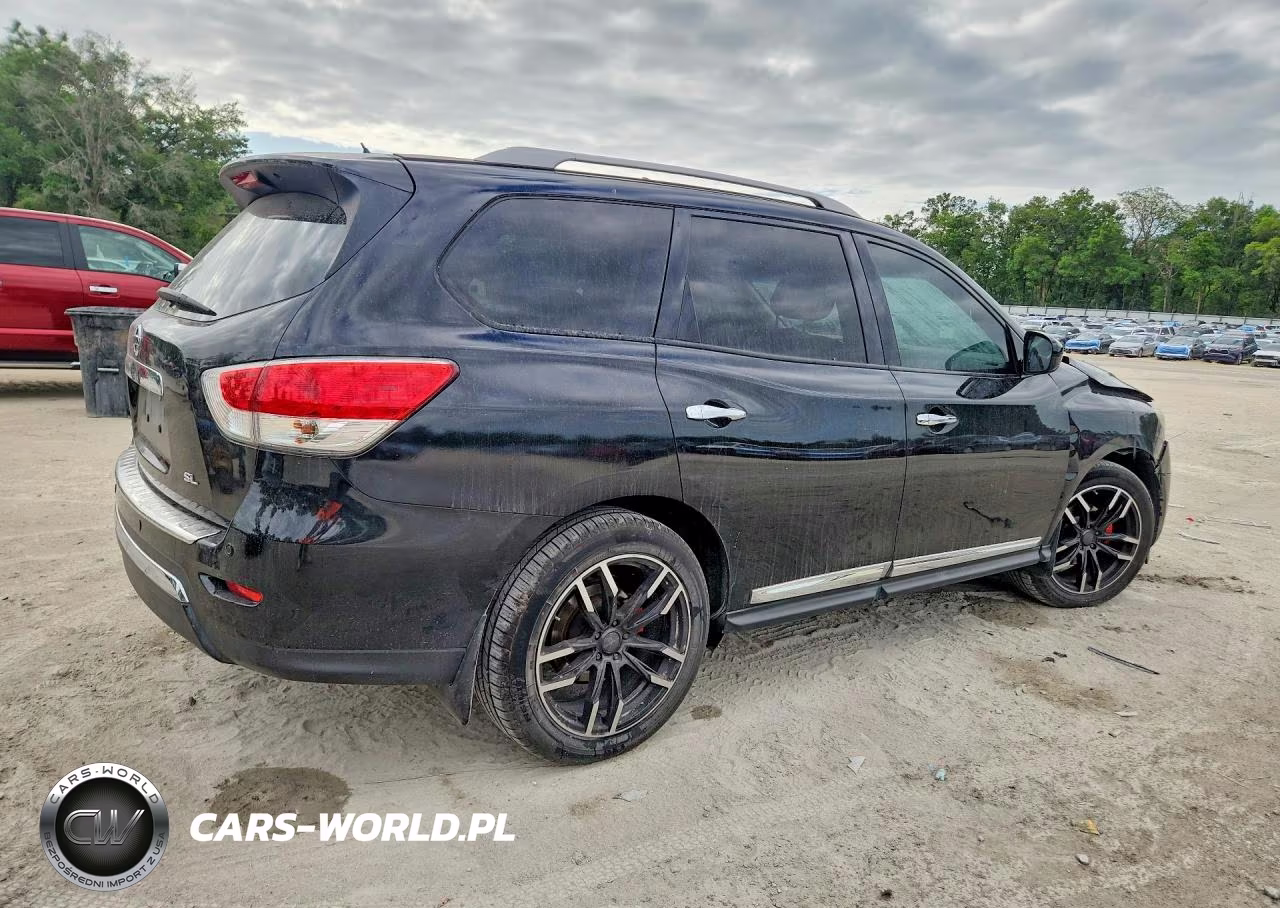 2015 Nissan Pathfinder Sl VIN:5N1AR2MN2FC713996 - 3