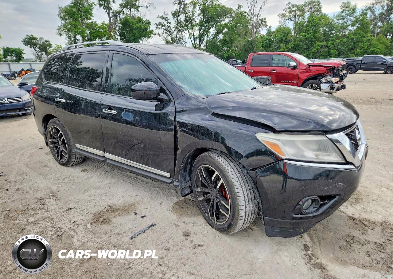 2015 Nissan Pathfinder Sl VIN:5N1AR2MN2FC713996 - 4