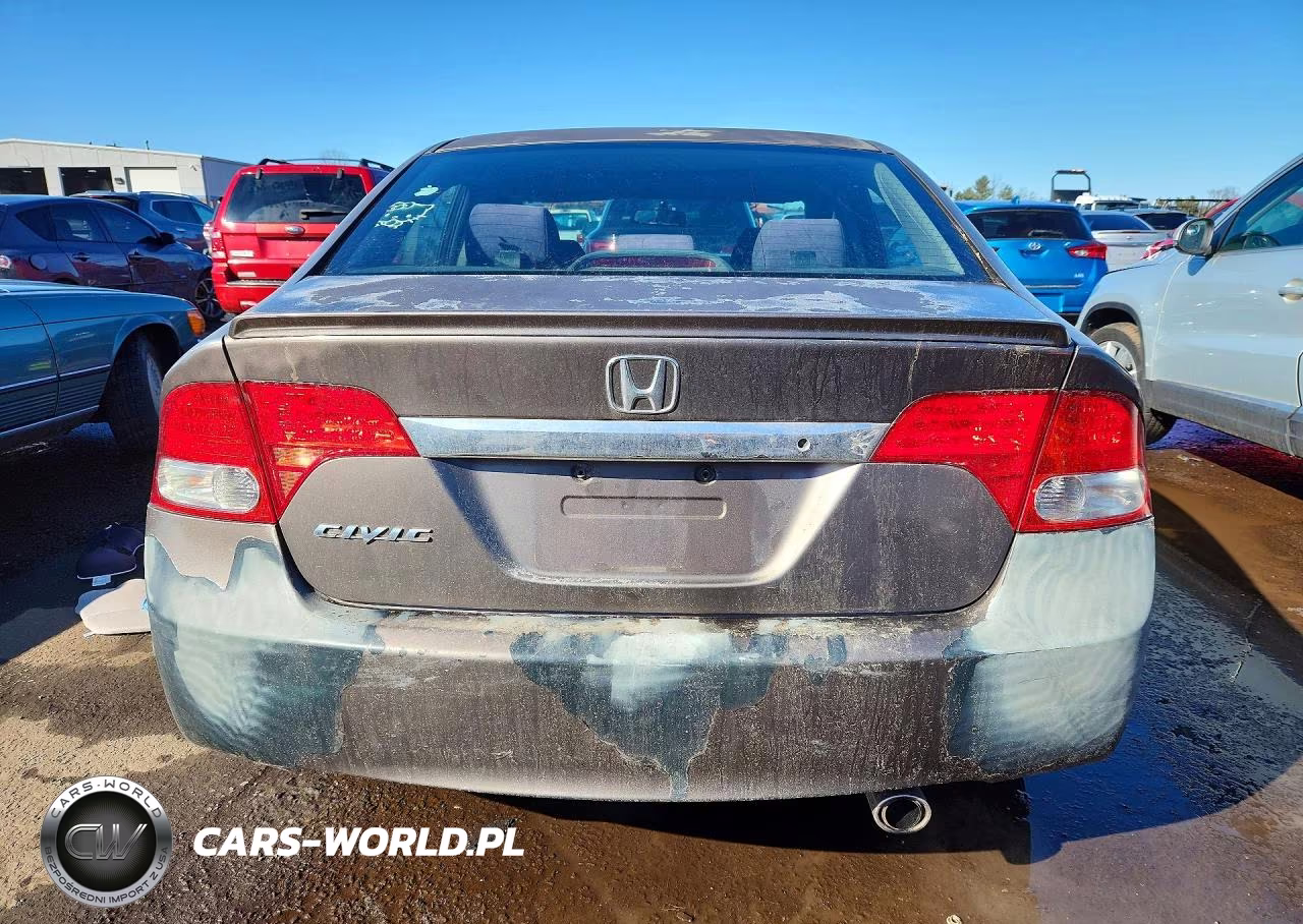 2009 Honda Civic Lx-S VIN:2HGFA16689H512396 - 6