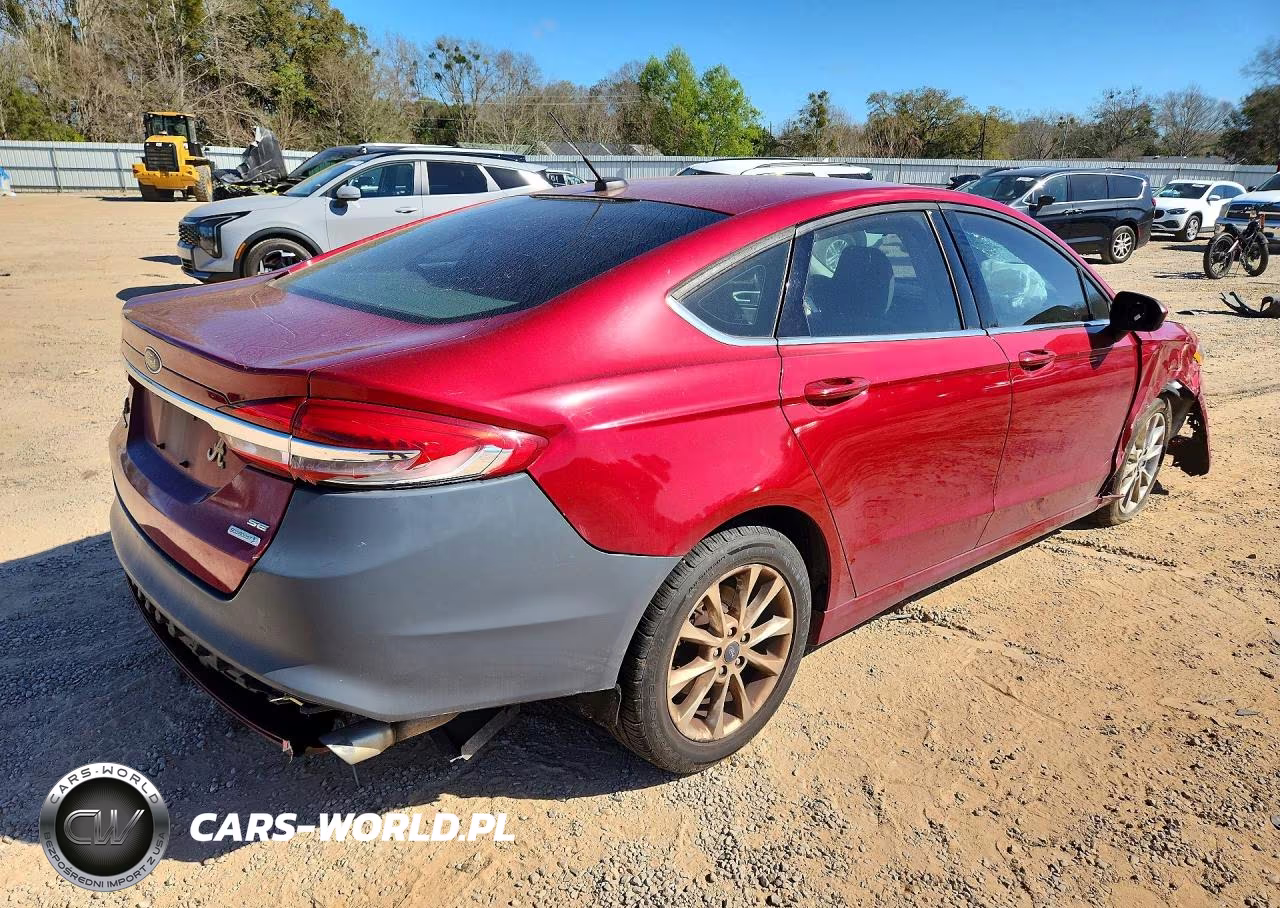 2017 Ford Fusion Se VIN:3FA6P0HD2HR262391 - 3