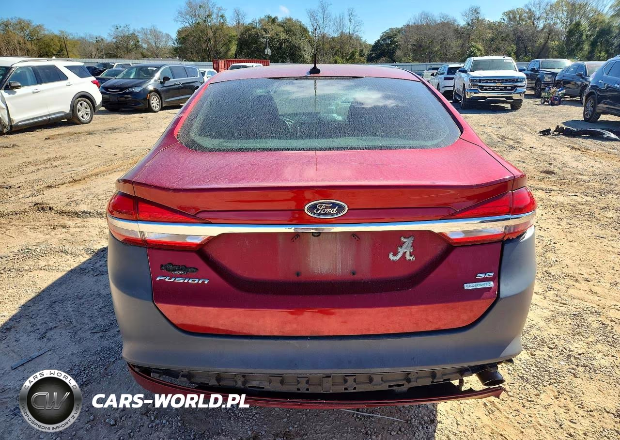 2017 Ford Fusion Se VIN:3FA6P0HD2HR262391 - 6