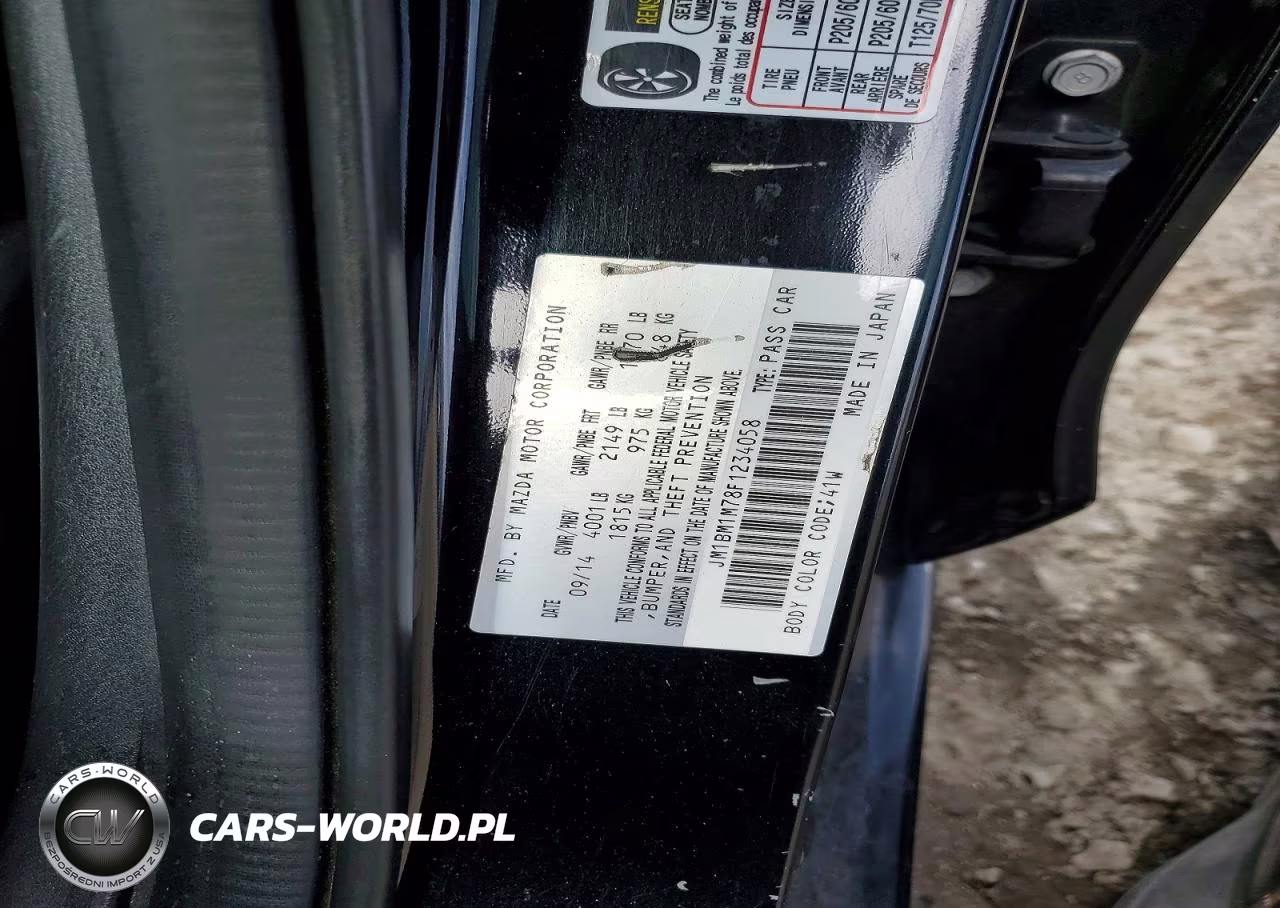 2015 Mazda 3 Grand Touring VIN:JM1BM1M78F1234058 - 12