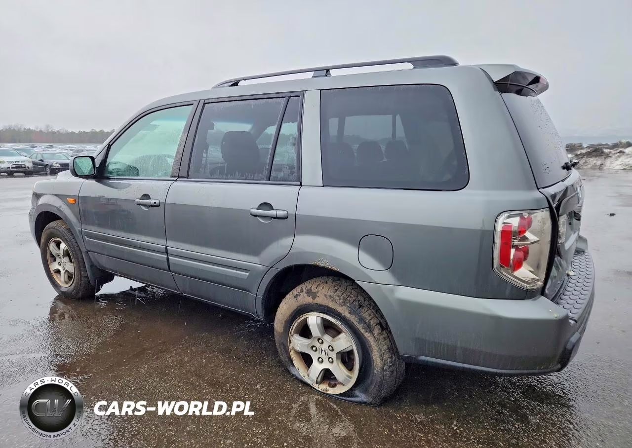2007 Honda Pilot Exl VIN:2HKYF18657H501897 - 2