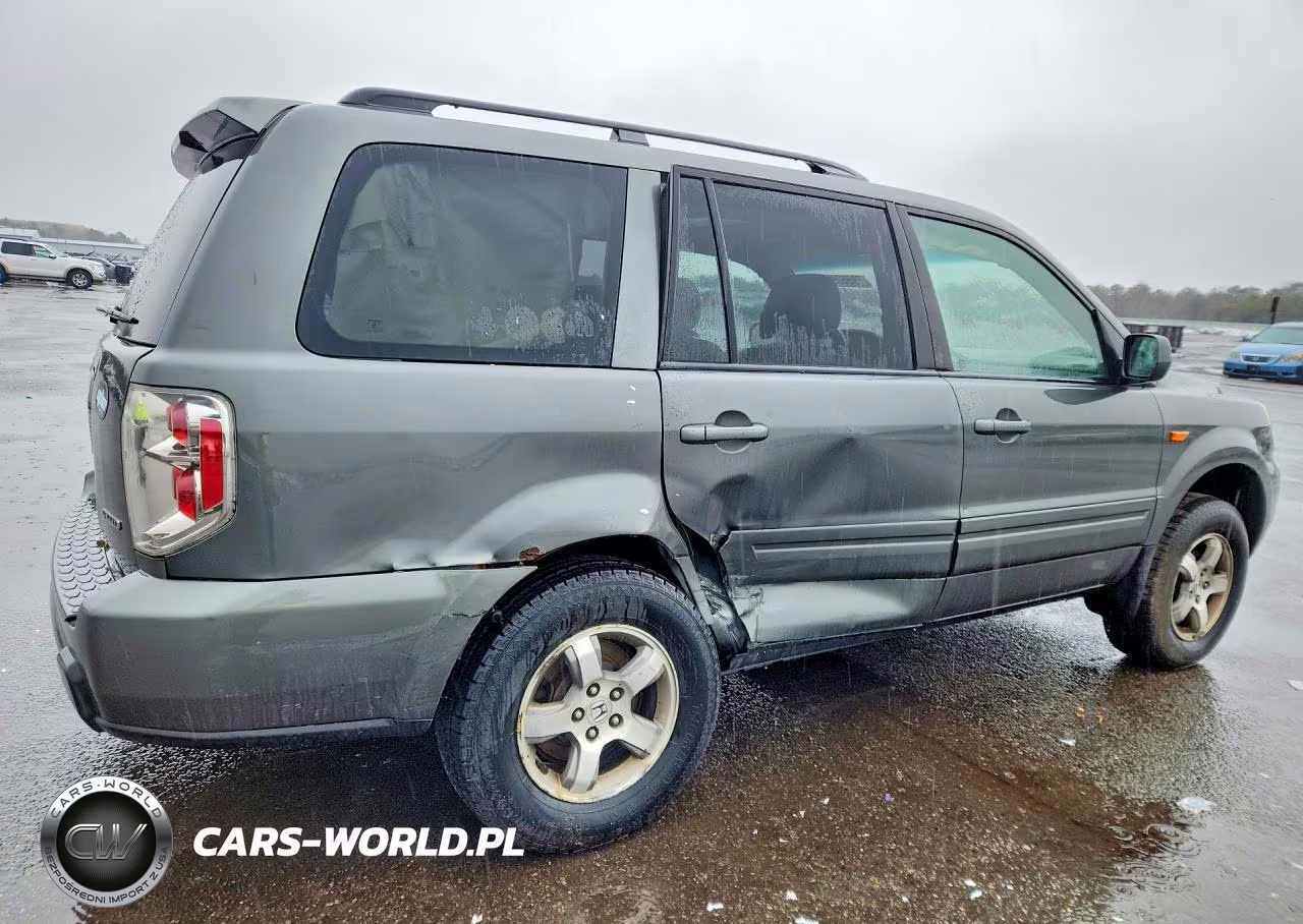 2007 Honda Pilot Exl VIN:2HKYF18657H501897 - 3