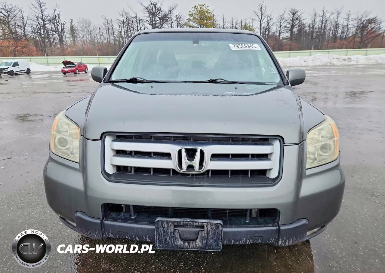 2007 Honda Pilot Exl VIN:2HKYF18657H501897 - 5