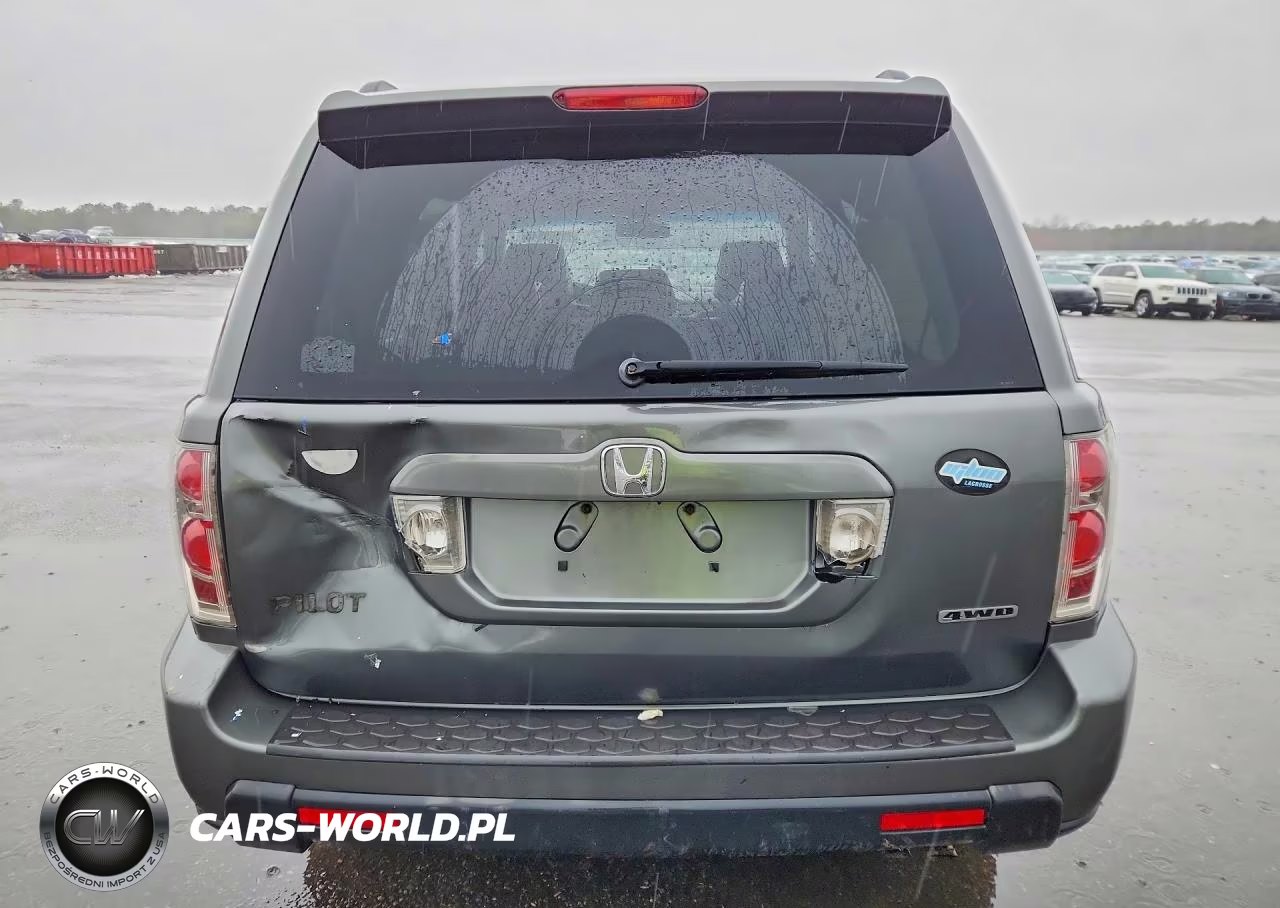 2007 Honda Pilot Exl VIN:2HKYF18657H501897 - 6