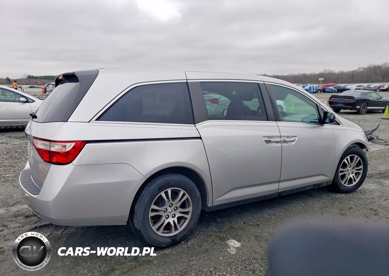 2012 Honda Odyssey Exl VIN:5FNRL5H64CB147965 - 3