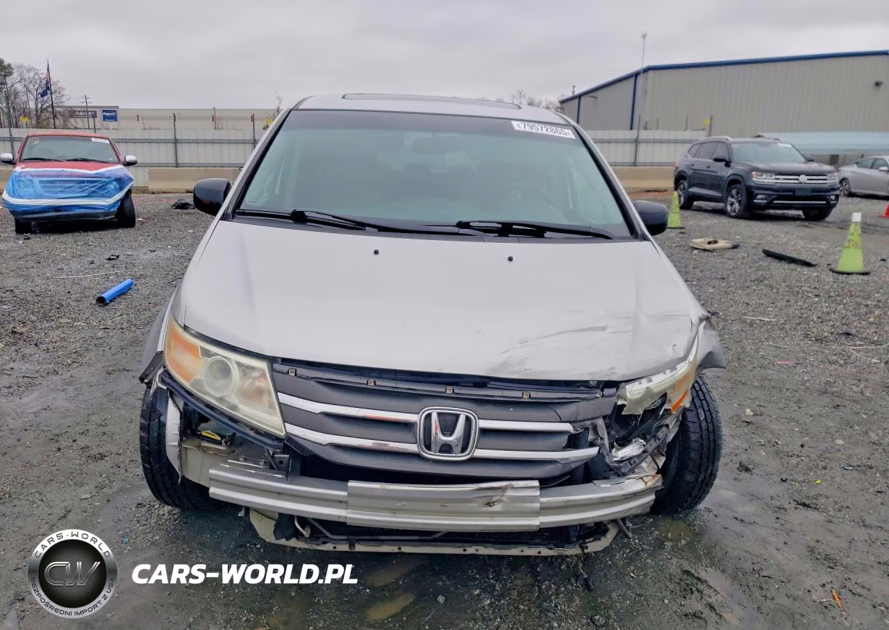 2012 Honda Odyssey Exl VIN:5FNRL5H64CB147965 - 5