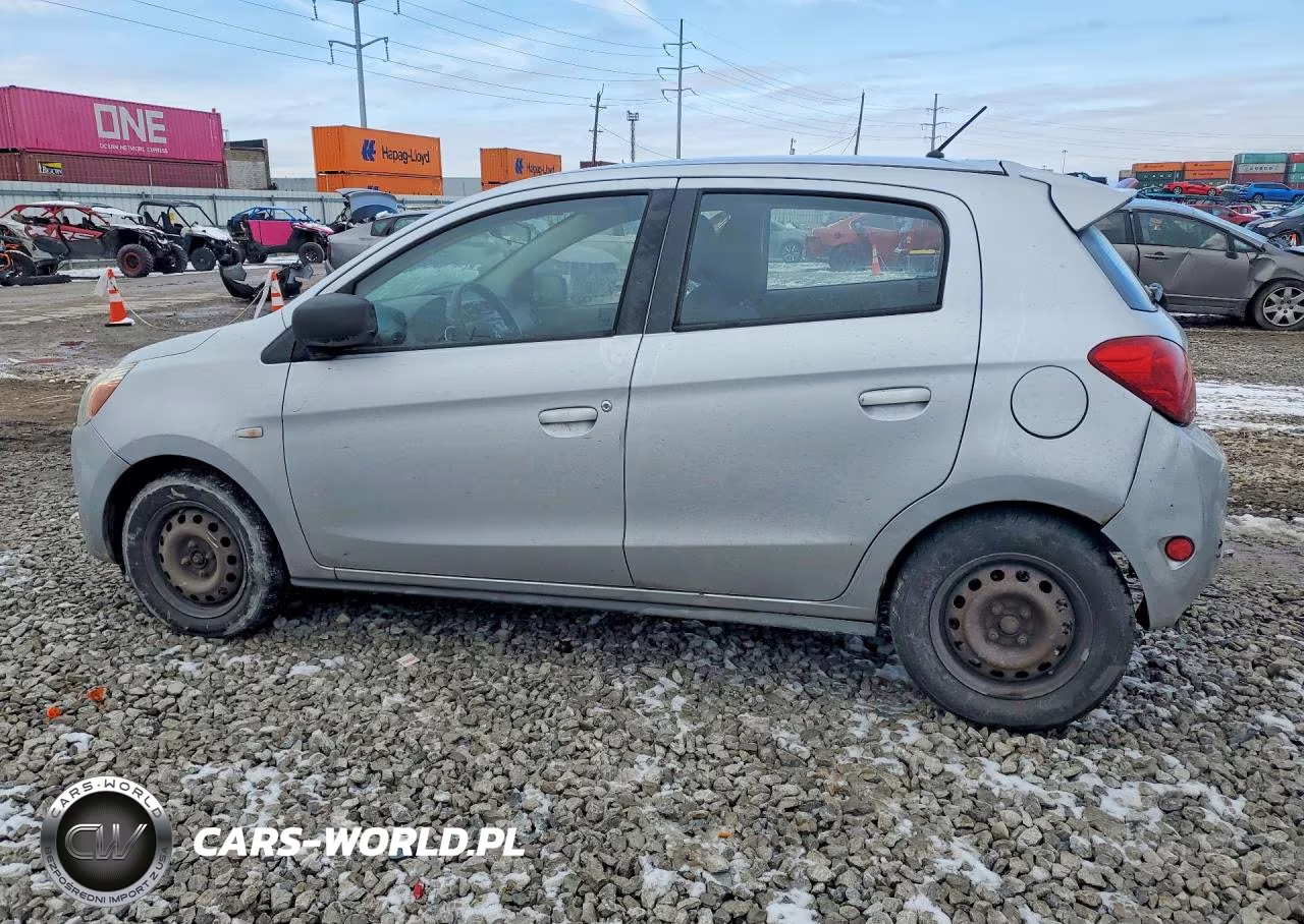 2015 Mitsubishi Mirage De VIN:ML32A3HJ8FH009109 - 2