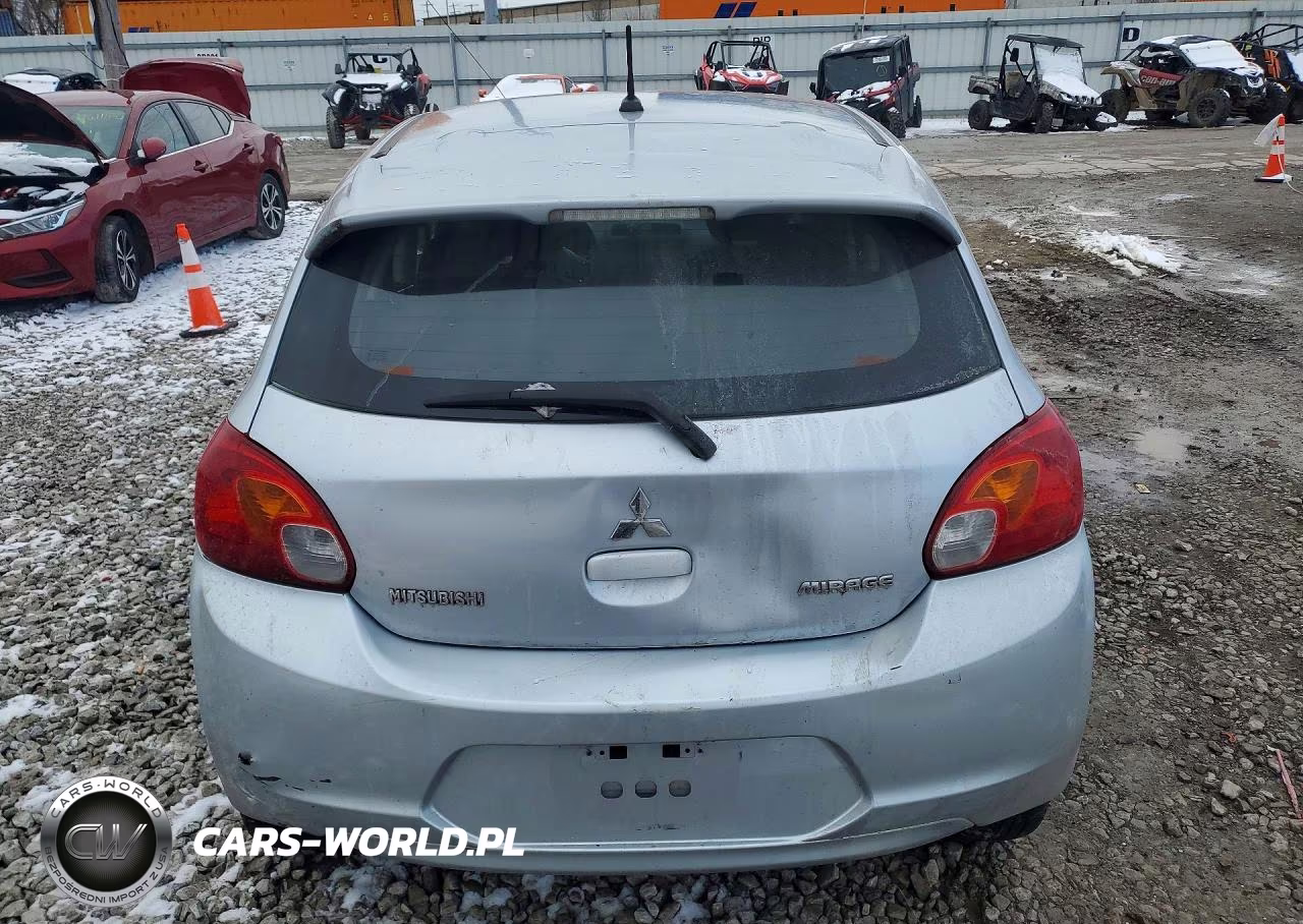 2015 Mitsubishi Mirage De VIN:ML32A3HJ8FH009109 - 6