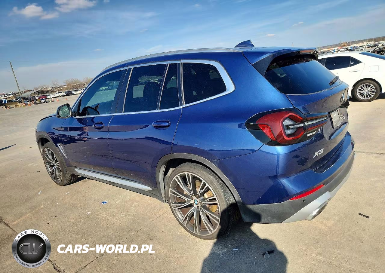 2022 BMW X3 xDrive30I VIN:WBX57DP05NN145062 - 2