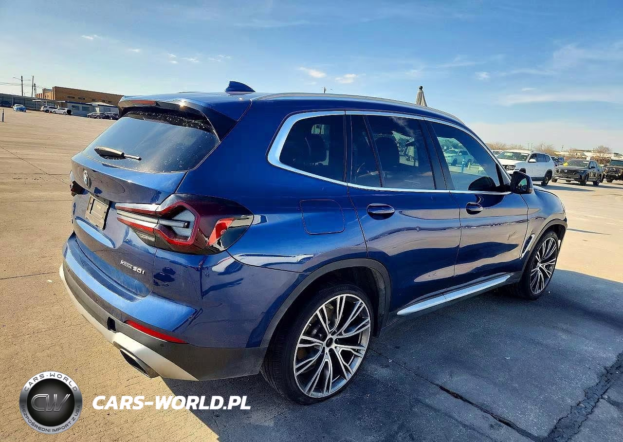 2022 BMW X3 xDrive30I VIN:WBX57DP05NN145062 - 3
