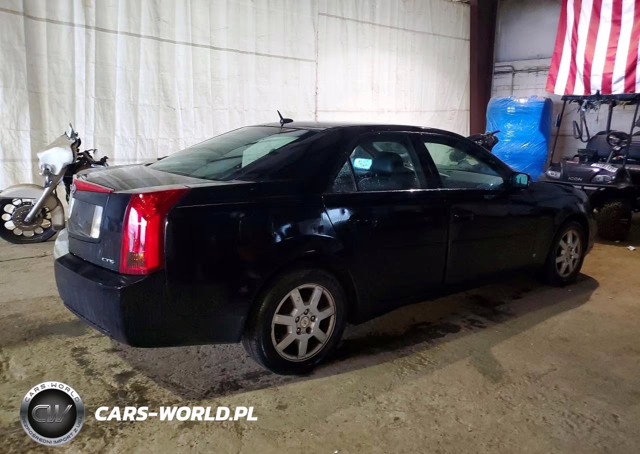 2007 Cadillac Cts Hi Feature V6 VIN:1G6DM57T370110461 - 3