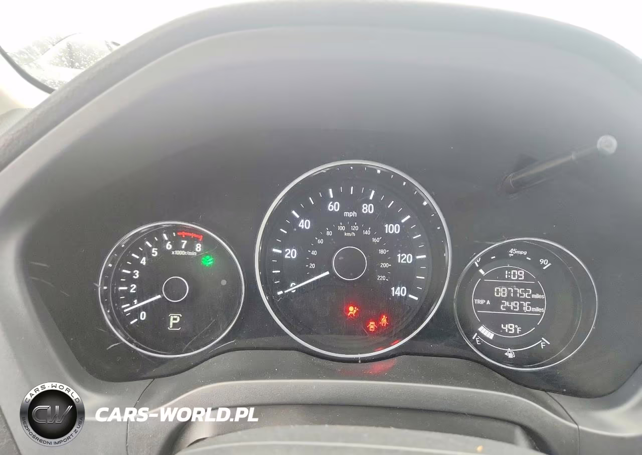 2017 Honda Hr-V Exl VIN:3CZRU6H74HM706679 - 9