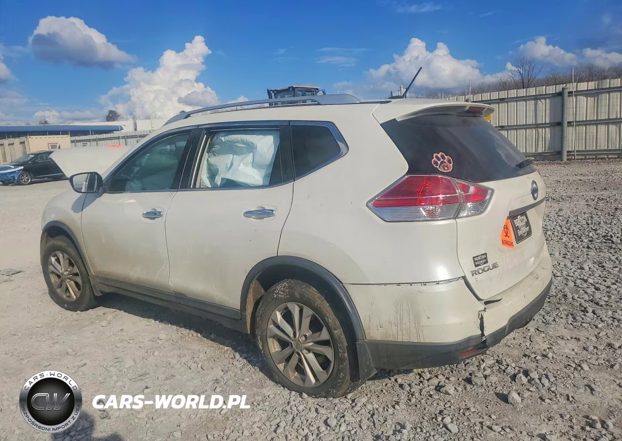 2016 Nissan Rogue Sv VIN:KNMAT2MTXGP666652 - 2