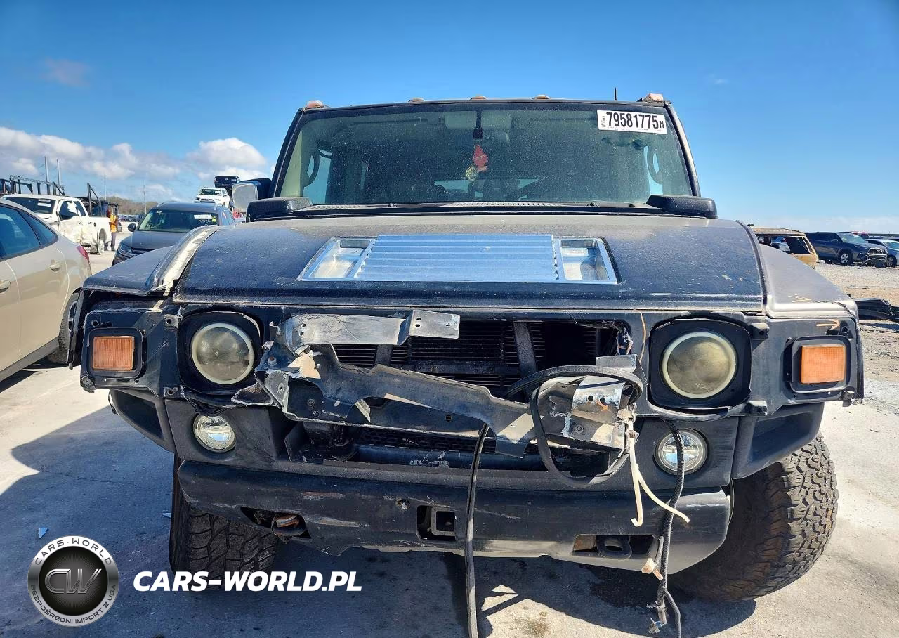 2003 Hummer H2 VIN:5GRGN23U53H102439 - 5