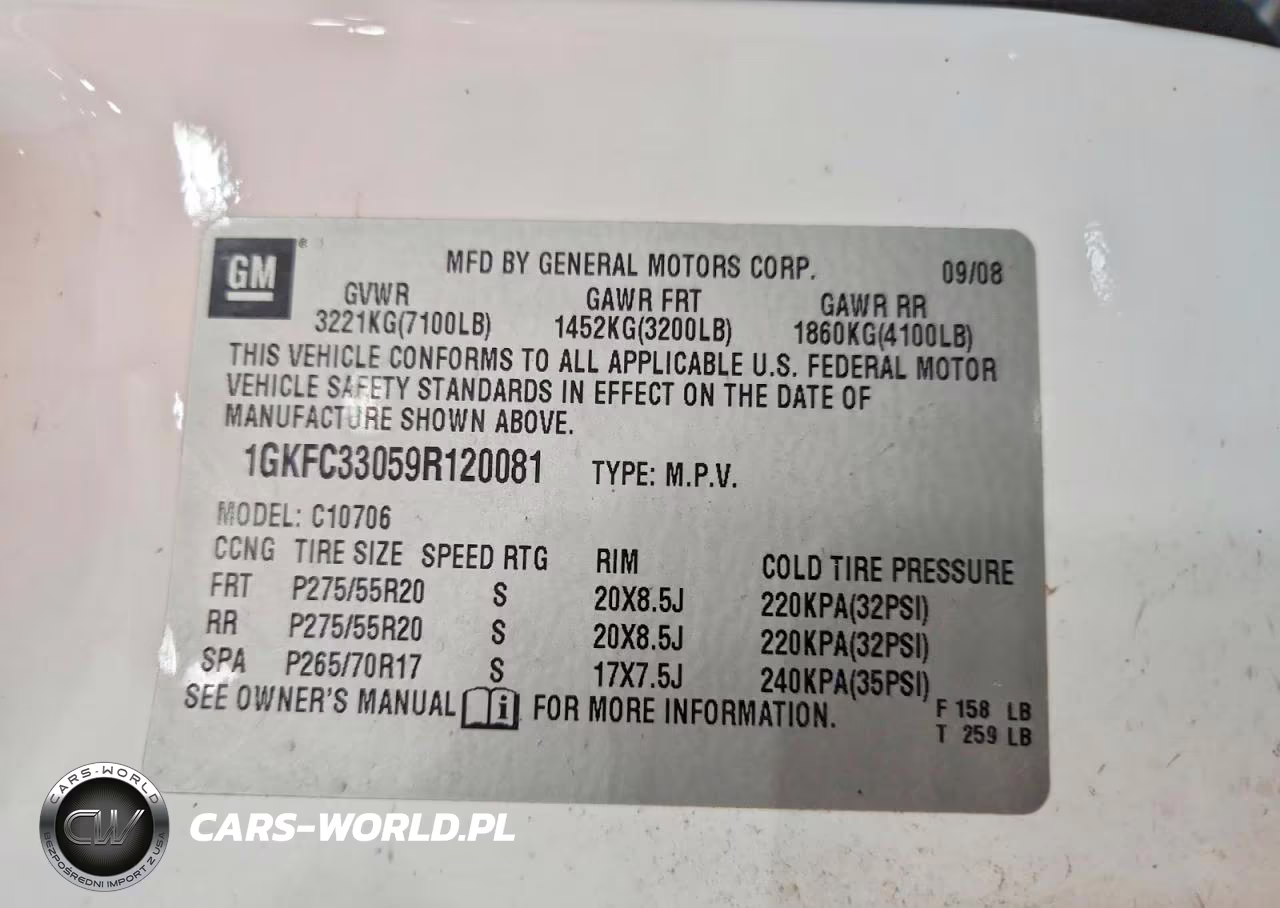 2009 GMC Yukon Slt VIN:1GKFC33059R120081 - 13