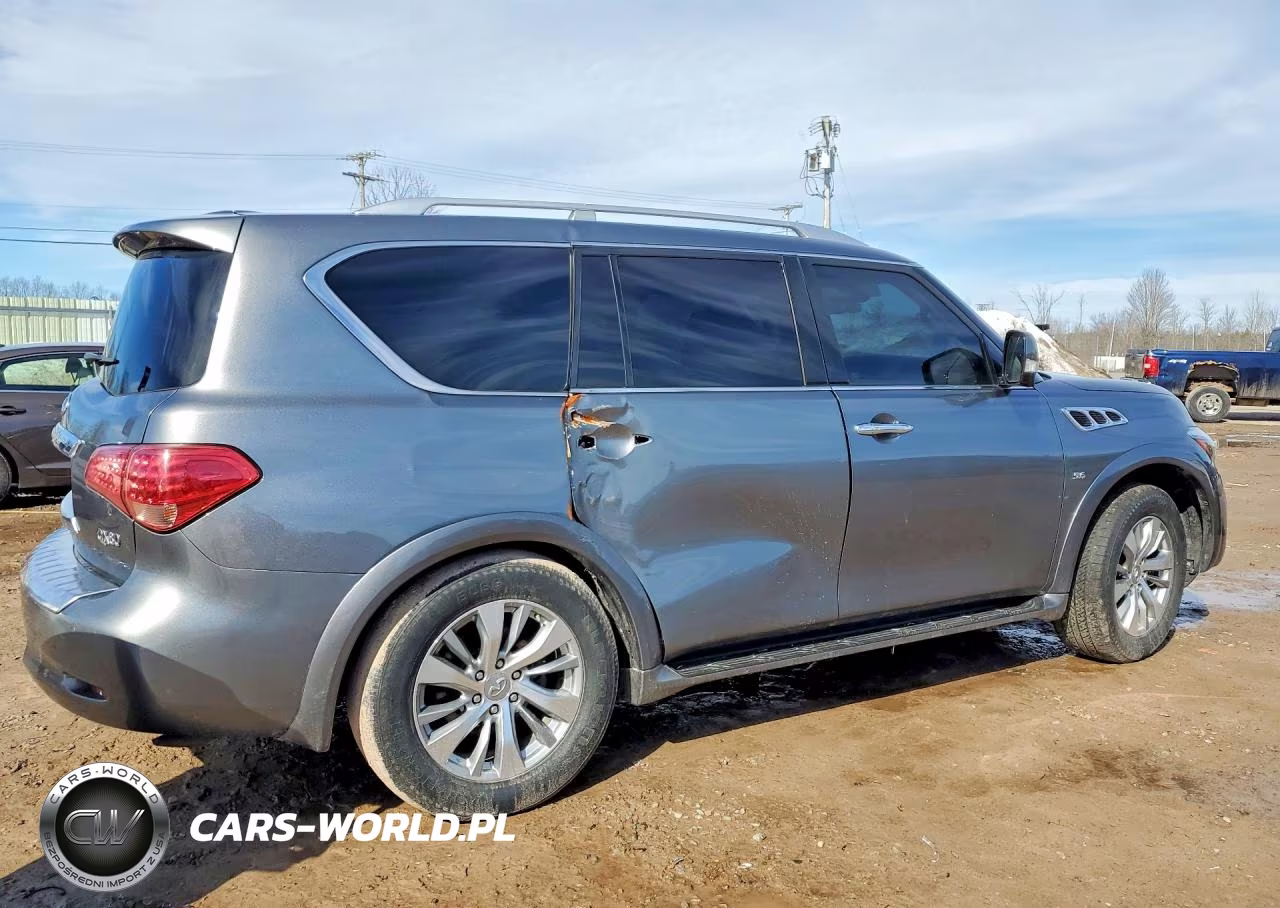 2017 Infiniti Qx80 Base VIN:JN8AZ2NE7H9156655 - 3