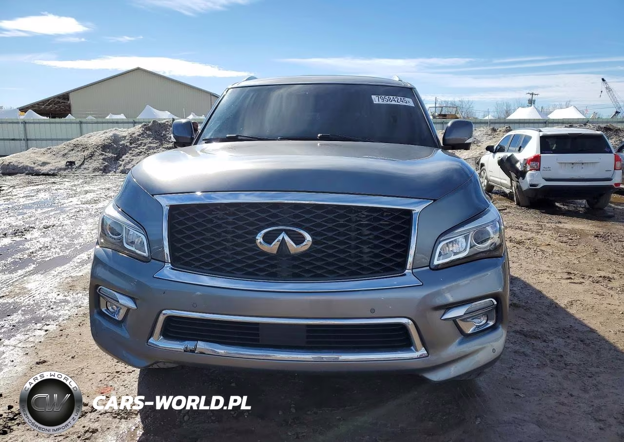 2017 Infiniti Qx80 Base VIN:JN8AZ2NE7H9156655 - 5
