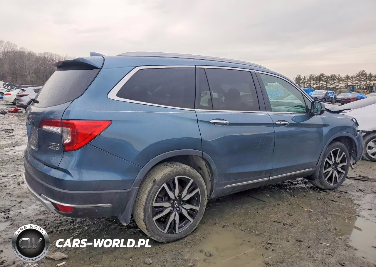 2022 Honda Pilot Touring VIN:5FNYF6H61NB041226 - 3