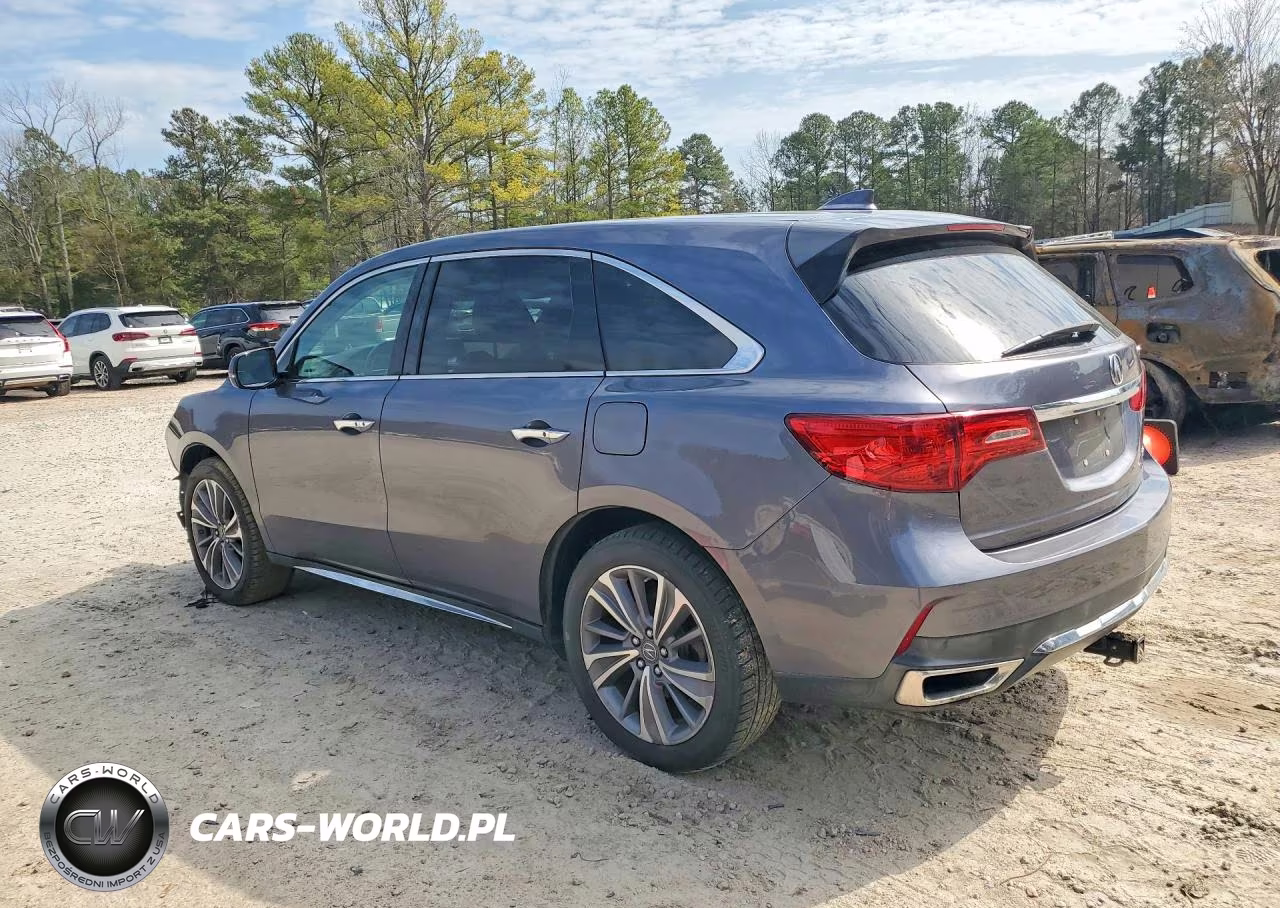 2017 Acura Mdx Technology VIN:5J8YD4H54HL001632 - 2