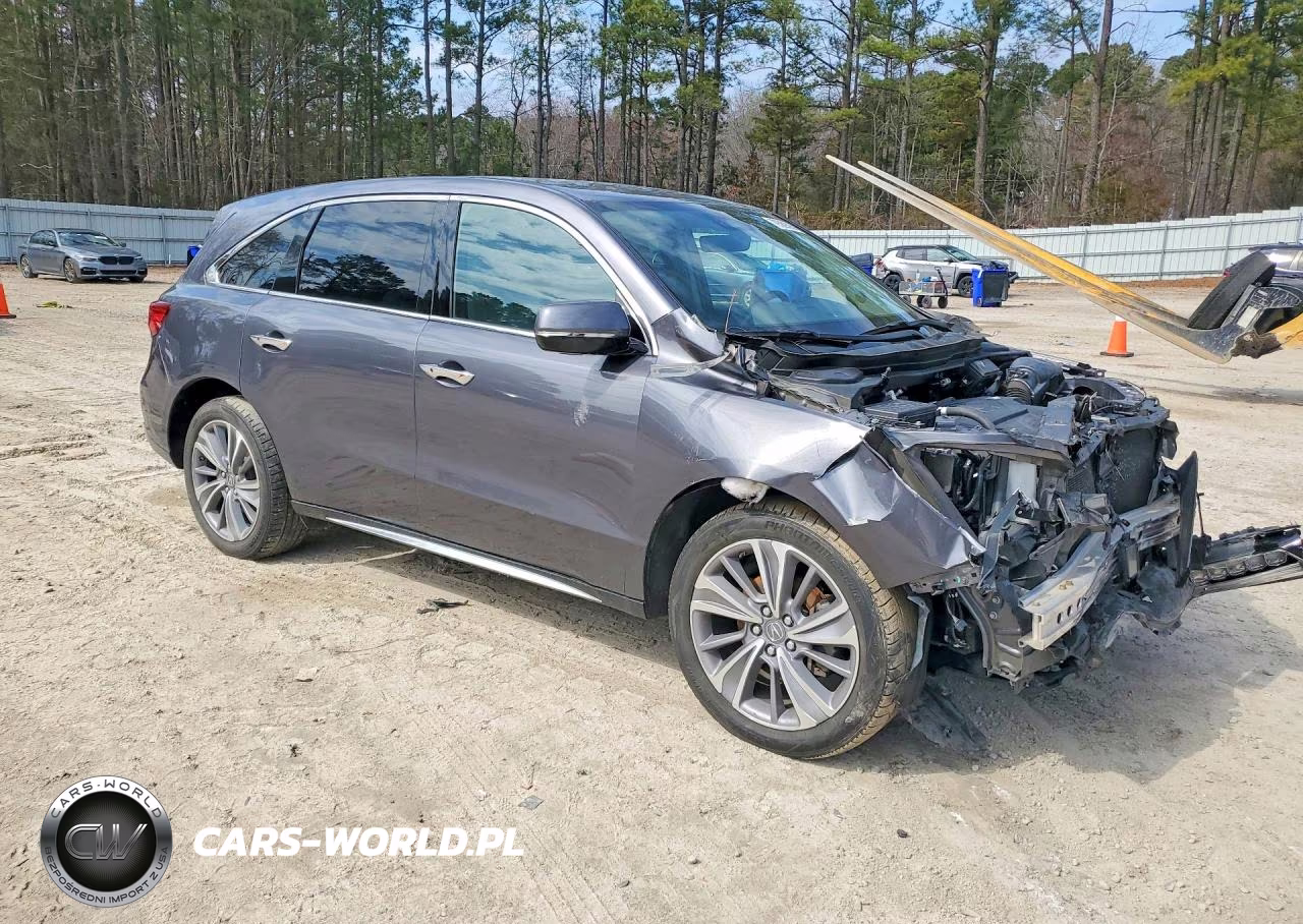 2017 Acura Mdx Technology VIN:5J8YD4H54HL001632 - 4