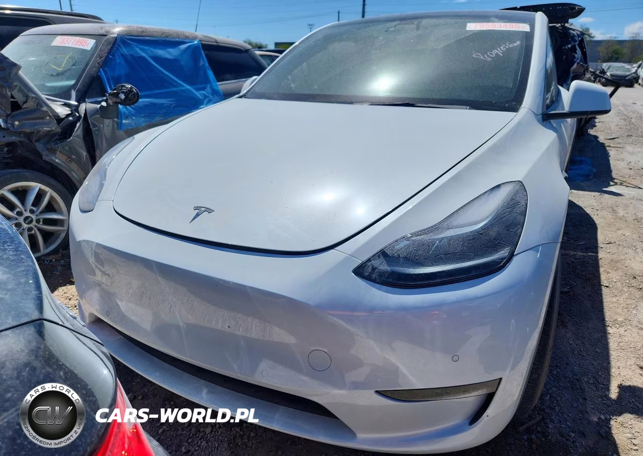 2022 Tesla Model Y VIN:7SAYGDEF3NF407048 - 5