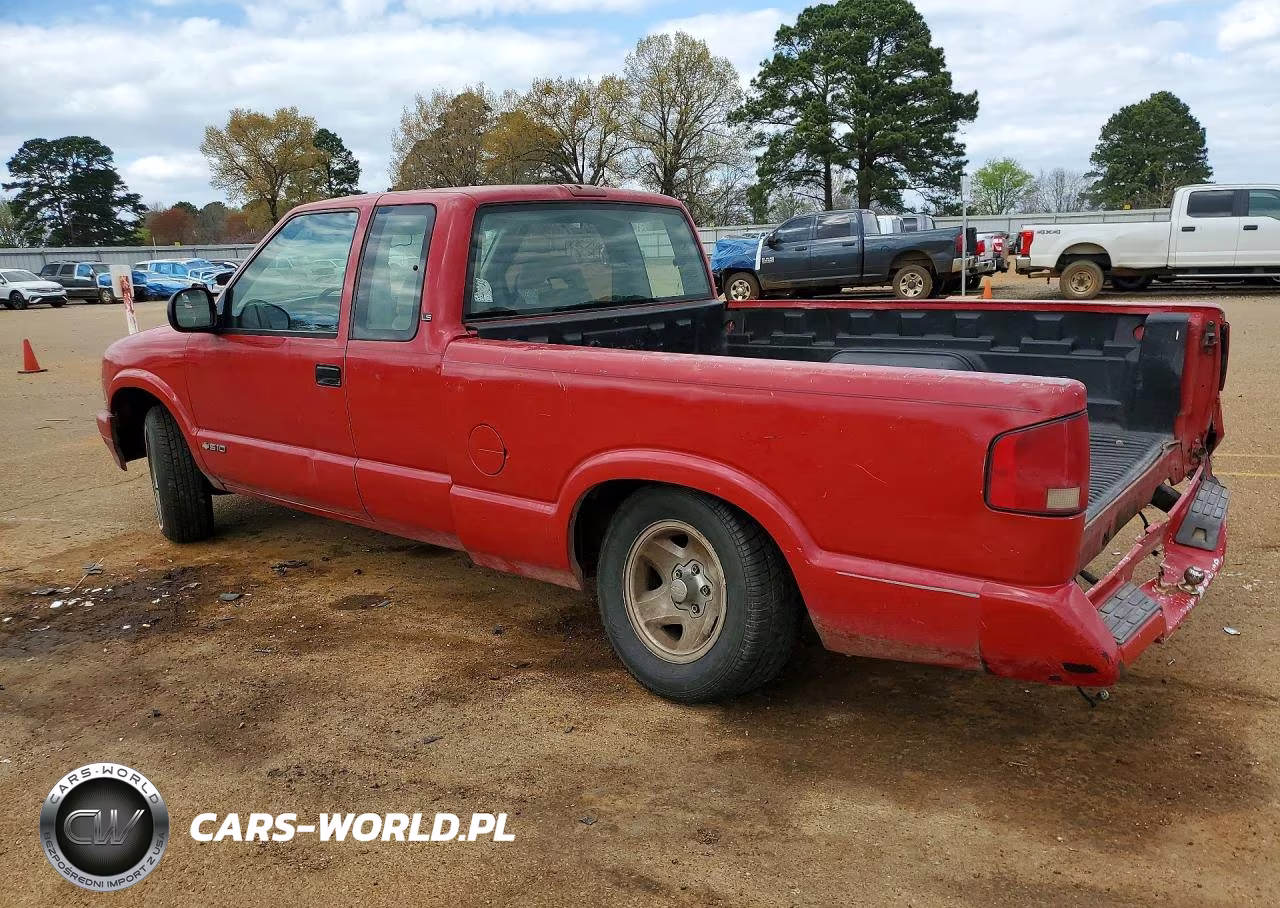 1996 Chevrolet S Truck S10 VIN:1GCCS19X8T8231005 - 2