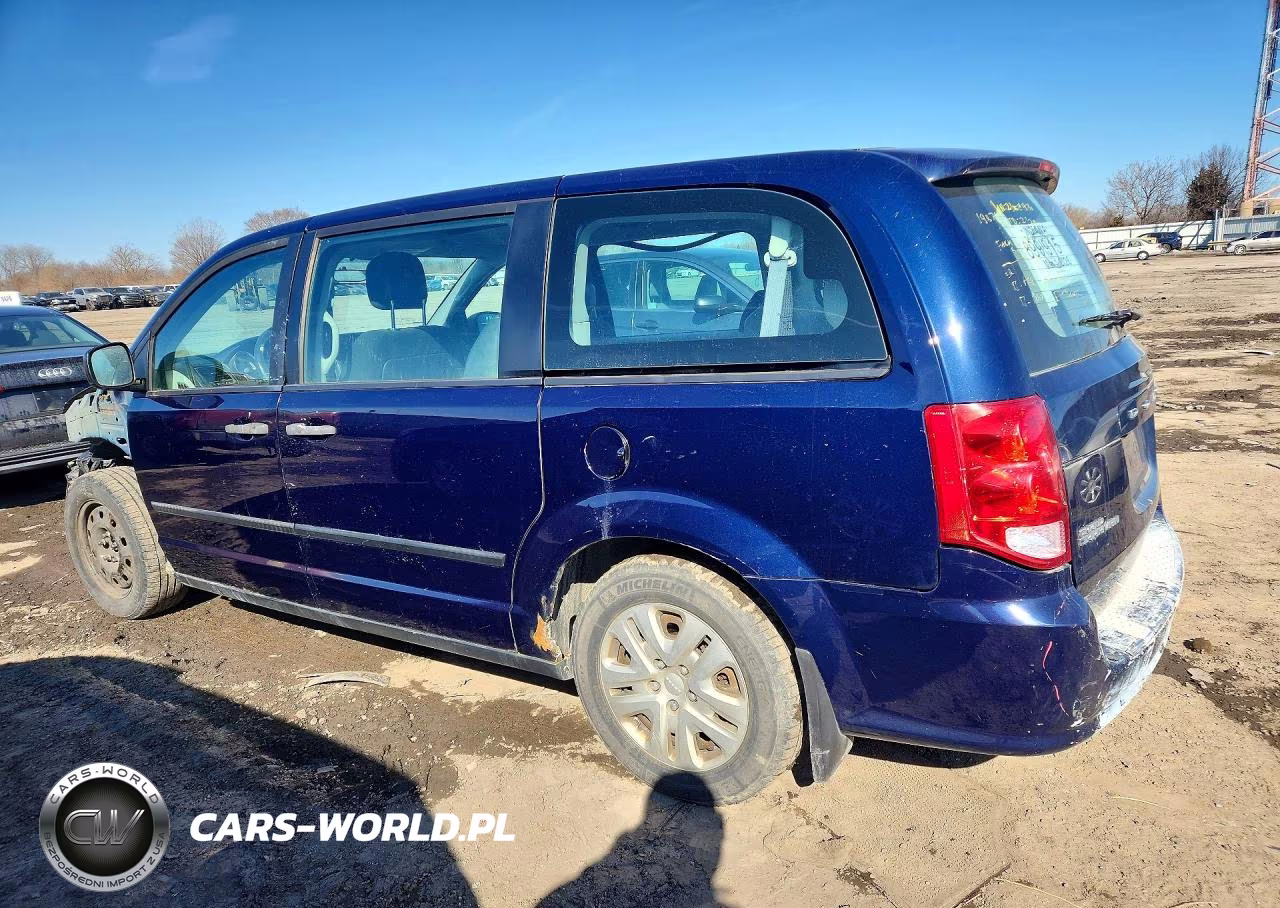2015 Dodge Grand Caravan Se VIN:2C4RDGBG8FR568610 - 2
