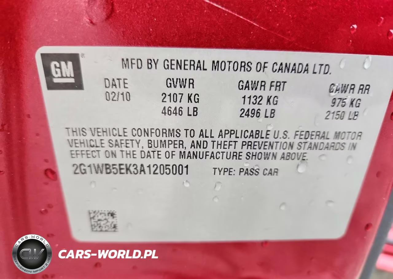 2010 Chevrolet Impala Lt VIN:2G1WB5EK3A1205001 - 13