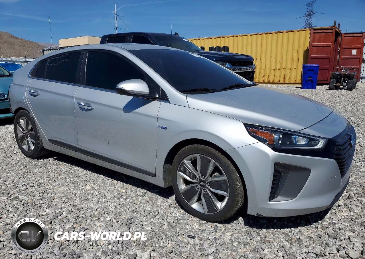 2017 Hyundai Ioniq Hybrid Limited VIN:KMHC85LC2HU046406 - 4