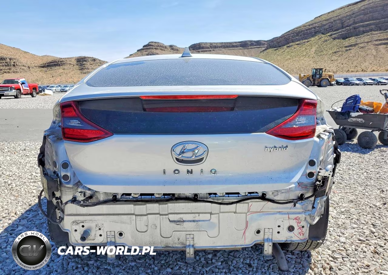 2017 Hyundai Ioniq Hybrid Limited VIN:KMHC85LC2HU046406 - 6